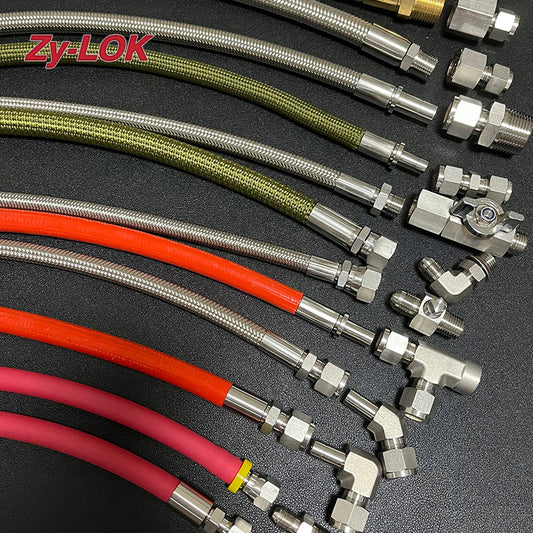 ZHENYI SMOOTHBORE PTFE HOSE PTFE Teflon hose
