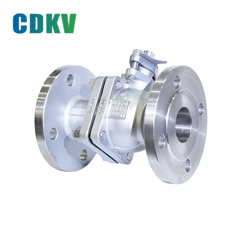 DAKE 2205 material ball valve Stainless steel flange manual ball valve Stainless steel flange ball valve