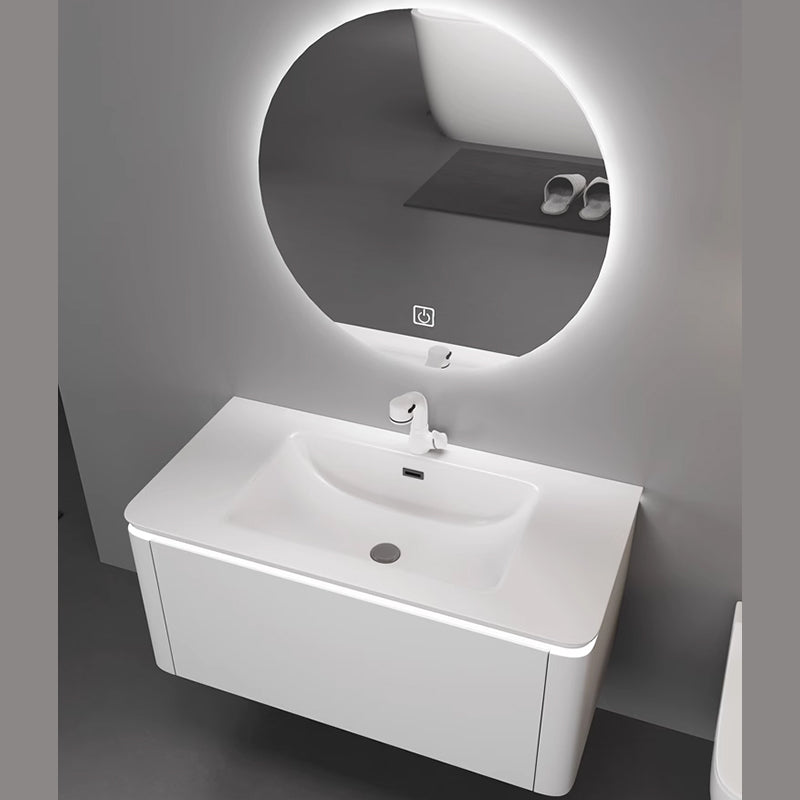 CHUNSONG Integrated basin bathroom cabinet Simple modern ceramic integrated basin can only be combined with bathroom cabinets, wash hands, face basins, bathroom, washbasin