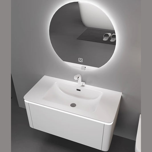 CHUNSONG Integrated basin bathroom cabinet Simple modern ceramic integrated basin can only be combined with bathroom cabinets, wash hands, face basins, bathroom, washbasin