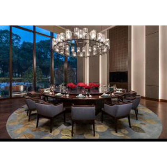 FANGRONG A complete set of dining tables and chairs for multiple people Customization Customized dining tables and chairs Customized restaurant combination tables and chairs