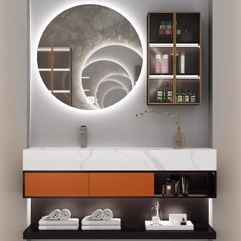 CHUNSONG Minimalist and modern high beauty bathroom cabinet Combination intelligent modern minimalist hand washing basin