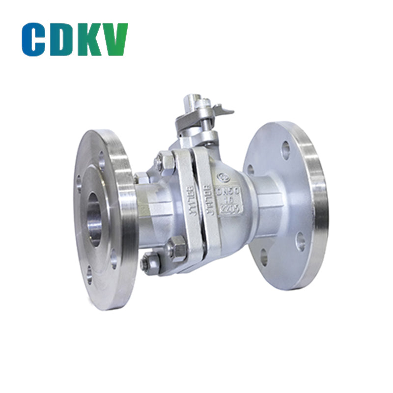 DAKE 2205 material ball valve Stainless steel flange manual ball valve Stainless steel flange ball valve