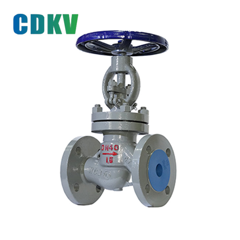 DAKE J41H-16C globe valve Manual shut-off valve, stainless steel flange shut-off valve, water high-temperature steam thermal oil