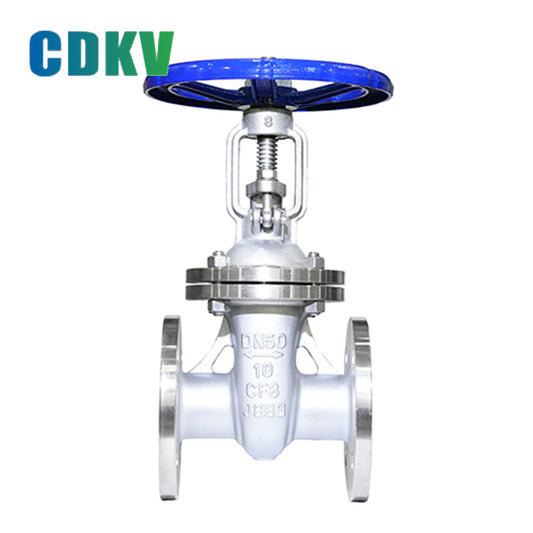 DAKE Z41W gate valve Stainless steel flange gate valve, high-temperature resistant steam fire protection, Shuyong Ming stem gate valve