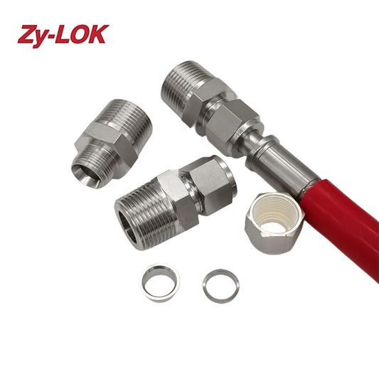 ZHENYI Compression tube end PTFE HOSE Stainless steel industrial corrugated pipe Industrial stainless steel metal corrugated pipe hose