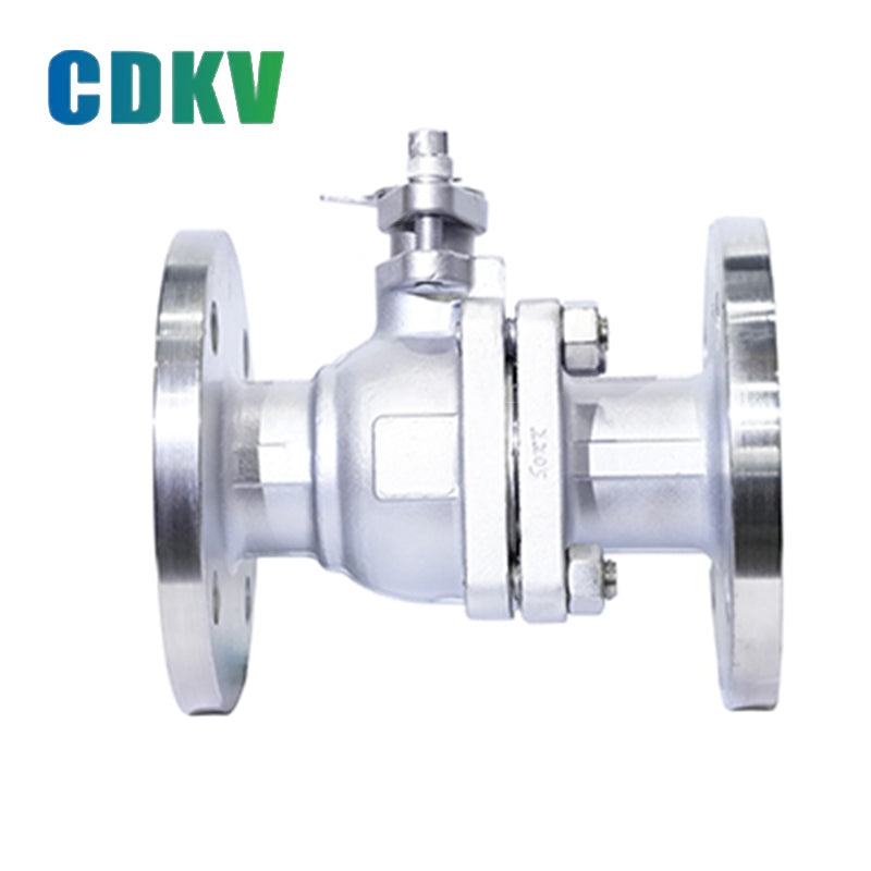 DAKE 2205 material ball valve Stainless steel flange manual ball valve Stainless steel flange ball valve