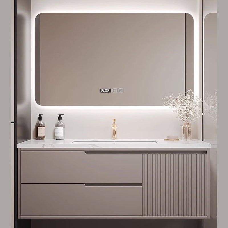CHUNSONG Saint oran Solid wood customized bathroom cabinet Minimalist Modern High Beauty Bathroom Cabinet