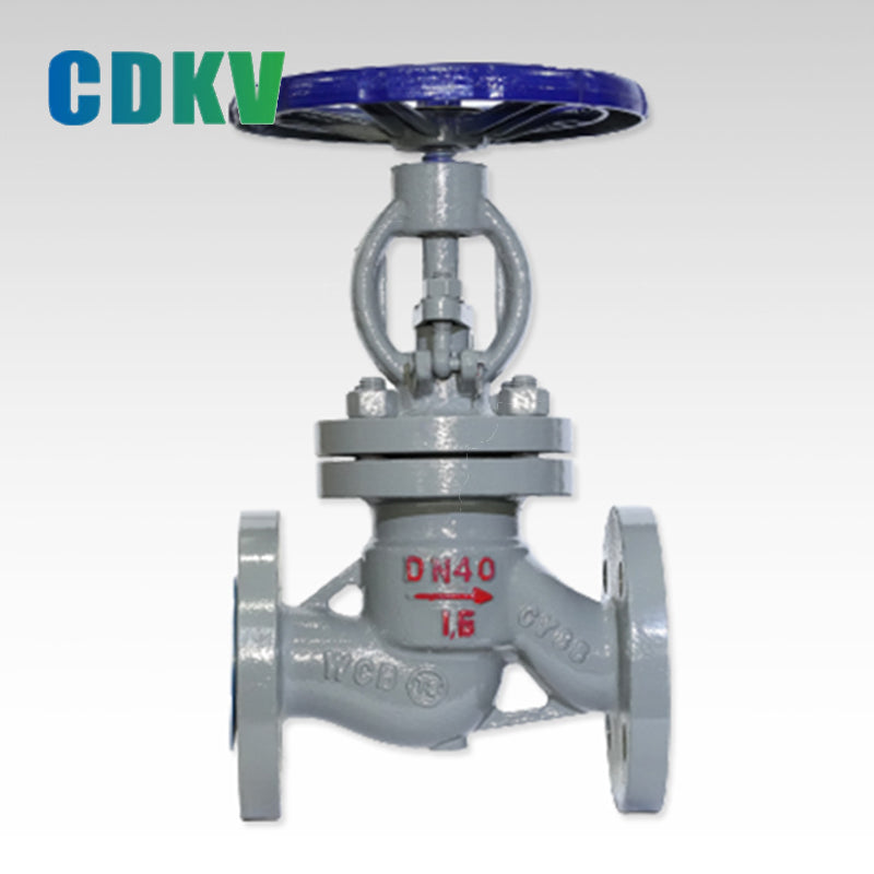 DAKE J41H-16C globe valve Manual shut-off valve, stainless steel flange shut-off valve, water high-temperature steam thermal oil