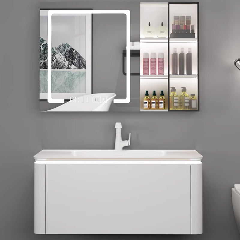 CHUNSONG Integrated basin bathroom cabinet Simple modern ceramic integrated basin can only be combined with bathroom cabinets, wash hands, face basins, bathroom, washbasin