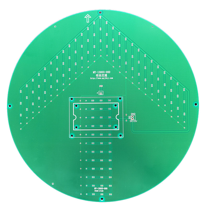 JUYUAN Single sided circuit board - traffic lights  Customized circuit board, universal board, hole board