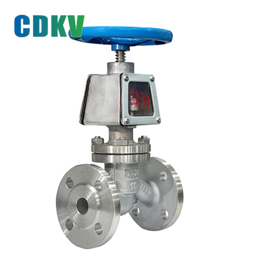 DAKE JY41-16P oxygen shut-off valve  Stainless steel oxygen flange globe valve for oil prohibition, degreasing, and oxygen removal