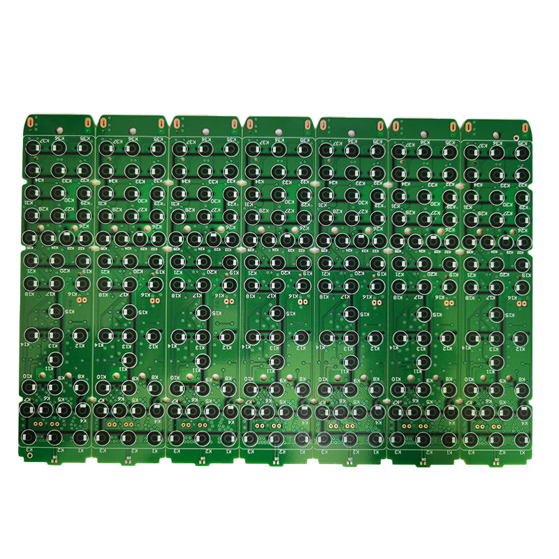 JUYUAN Double sided silver pouring plate - remote control silver slurry pouring hole  Customized circuit board PCB making