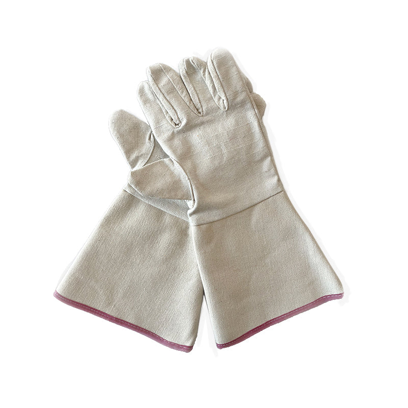 CHANGJIANG Long canvas gloves Polyester cotton 2x2 38CMx13.5CM