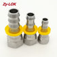 ZHENYI JIC PUSH  Brass, stainless steel, carbon steel water nozzle quick connector, Parker connector