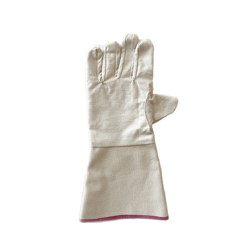 CHANGJIANG Long canvas gloves Polyester cotton 2x2 38CMx13.5CM