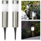 CHANGSHUN Solar lawn lamp CH8501M  Floor mounted stainless steel lawn lamp