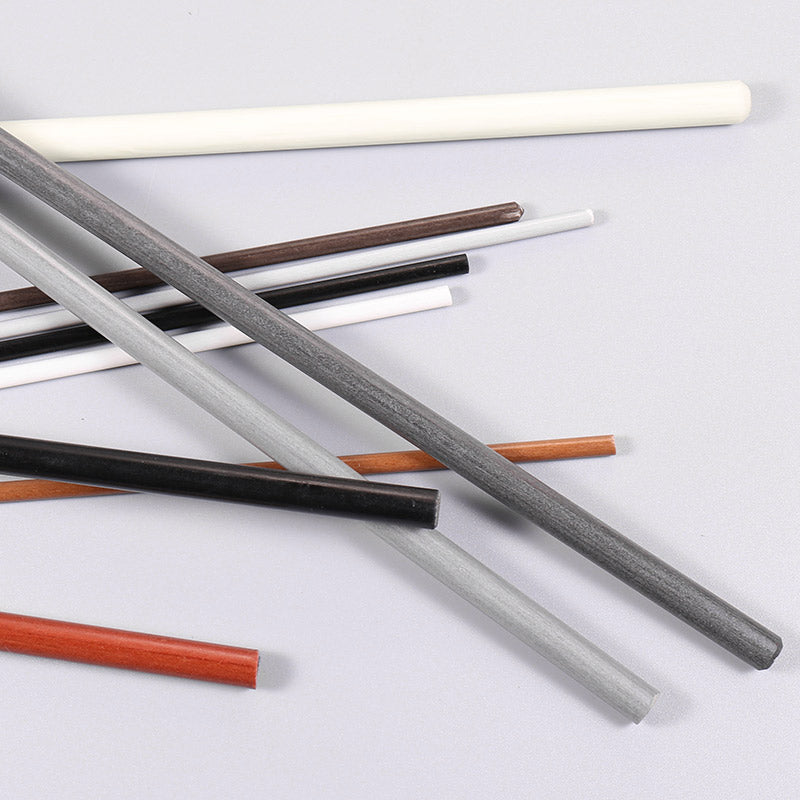 AOQI Glass fiber rod (round tube) 4mm-12.7mm solid